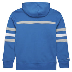 Detroit Lions Vintage Logo Head Coach Fleece Pullover Hoodie Blue