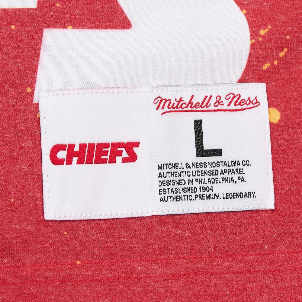 Kansas City Chiefs Team Burst Vintage Logo T-Shirt White