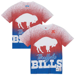 Buffalo Bills Team Burst Vintage Logo T-Shirt White