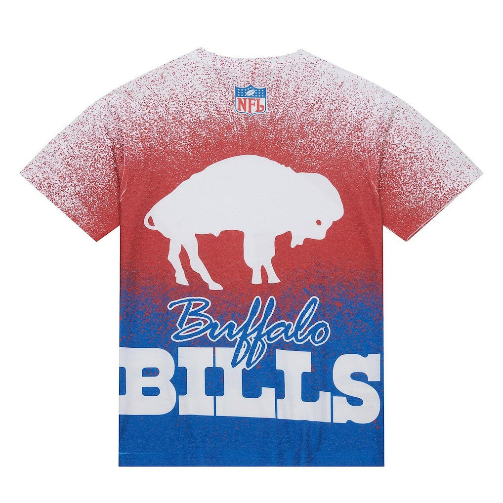 Buffalo Bills Team Burst Vintage Logo T-Shirt White