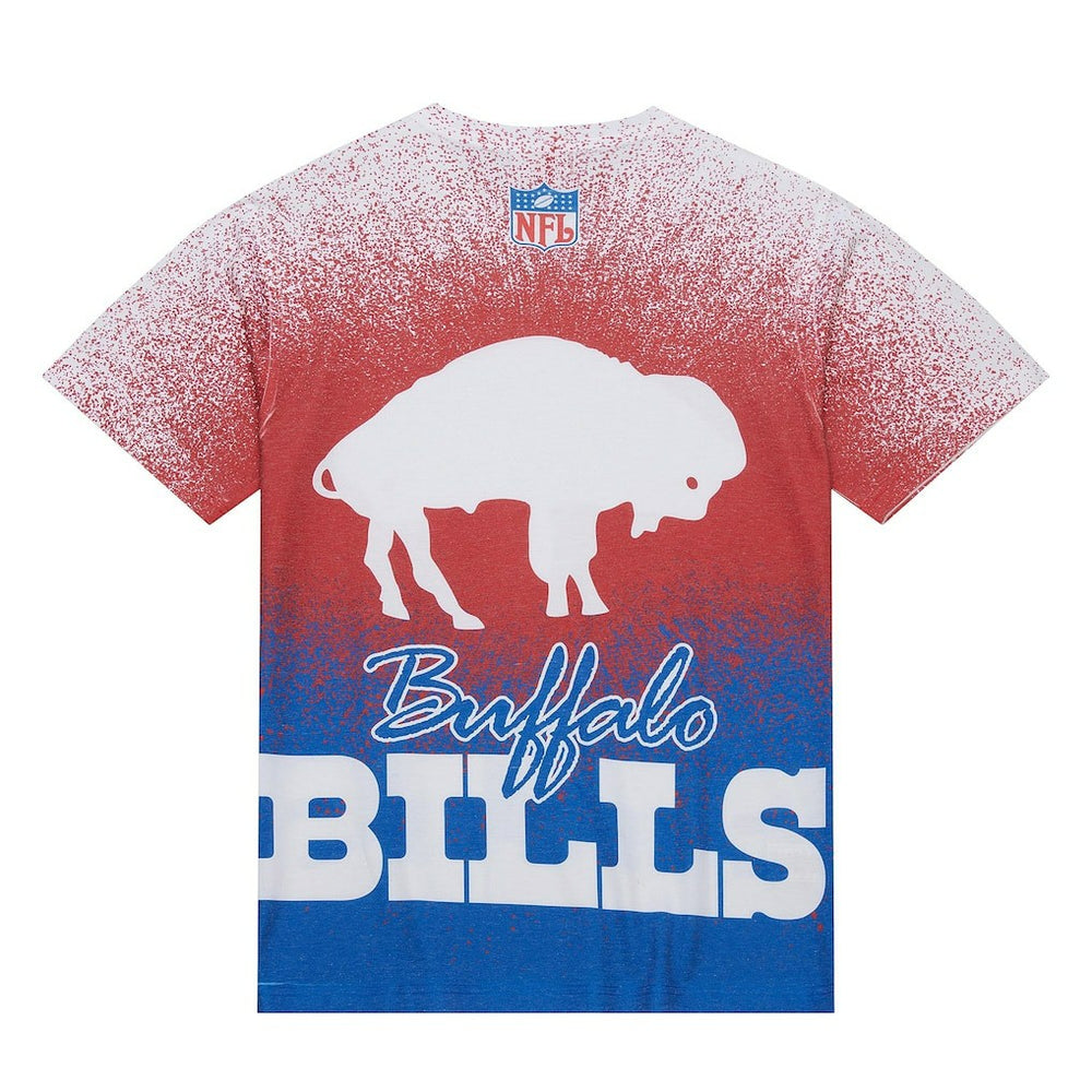 Buffalo Bills Team Burst Vintage Logo T-Shirt White