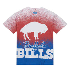 Buffalo Bills Team Burst Vintage Logo T-Shirt White