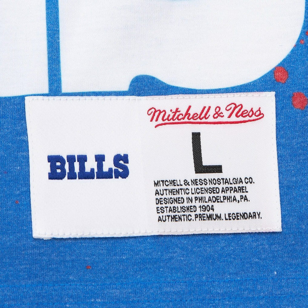 Buffalo Bills Team Burst Vintage Logo T-Shirt White