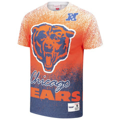 Chicago Bears Team Burst Vintage Logo T-Shirt White