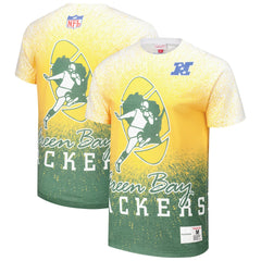 Green Bay Packers Team Burst Vintage Logo T-Shirt White