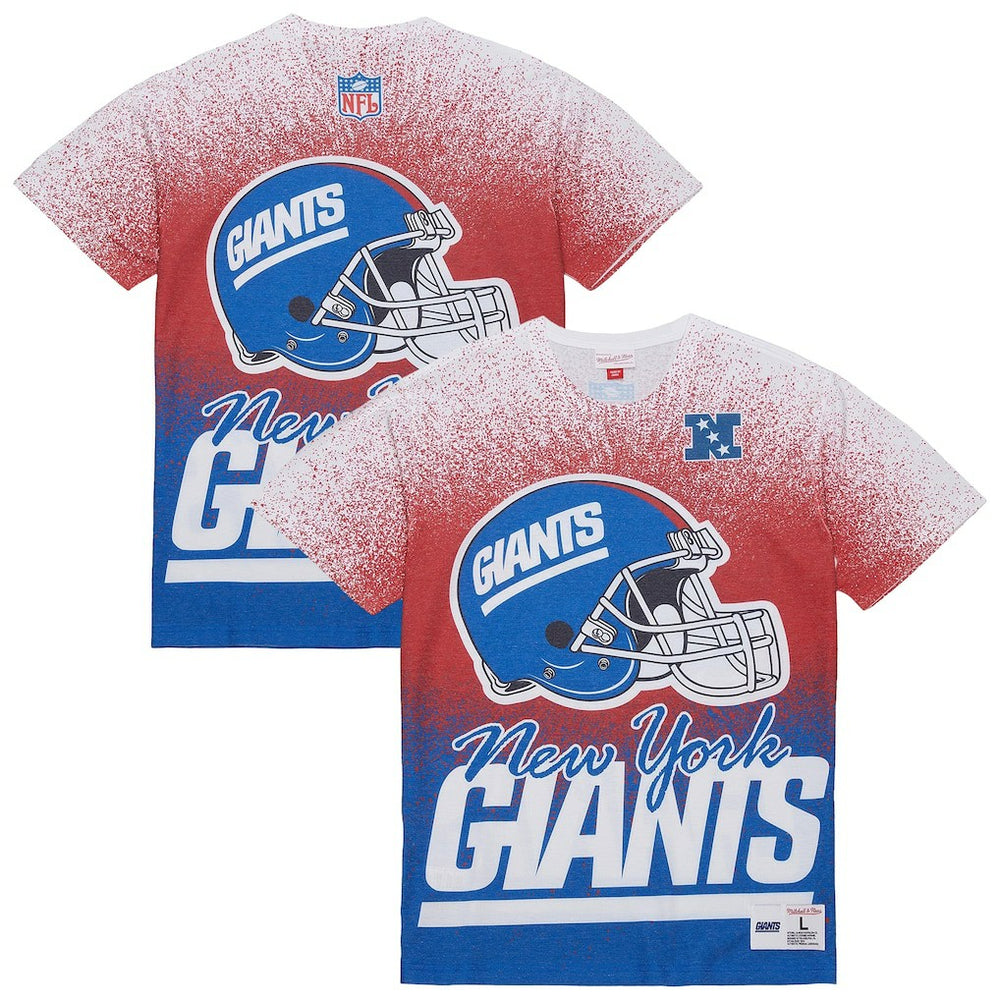 New York Giants Team Burst Vintage Logo T-Shirt White