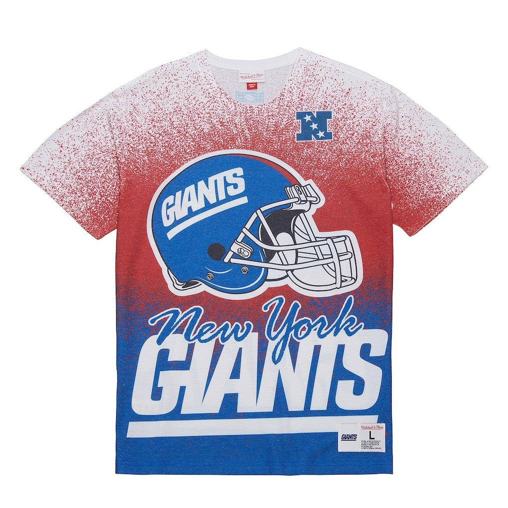 New York Giants Team Burst Vintage Logo T-Shirt White