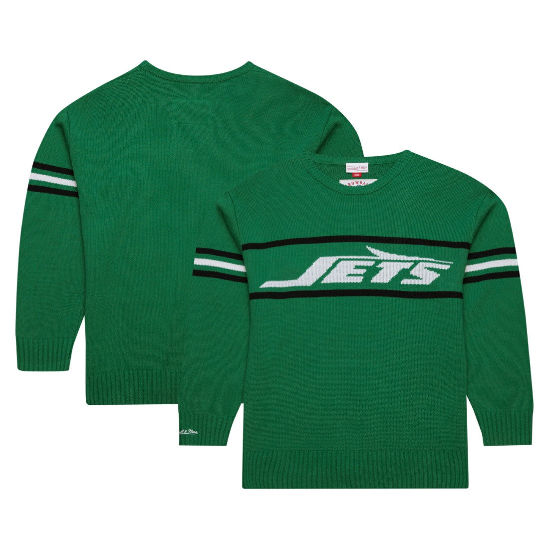 New York Jets Throwback 1984 Pullover Sweater Green