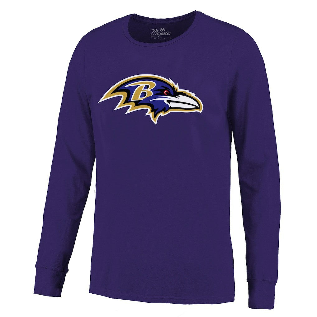 Derrick Henry Baltimore Ravens Majestic Threads Name & Number Long Sleeve T-Shirt Purple