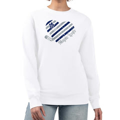 NHL Toronto Maple Leafs G-III 4Her by Carl Banks Women's Heart Graphic Pullover Sweatshirt - White