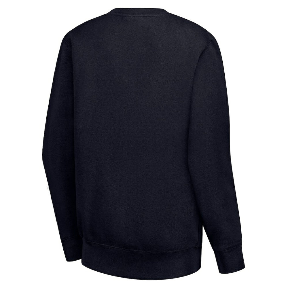 NHL Columbus Blue Jackets G-III 4Her by Carl Banks Women's Filigree Team Graphic Fleece Pullover Sweatshirt - Navy
