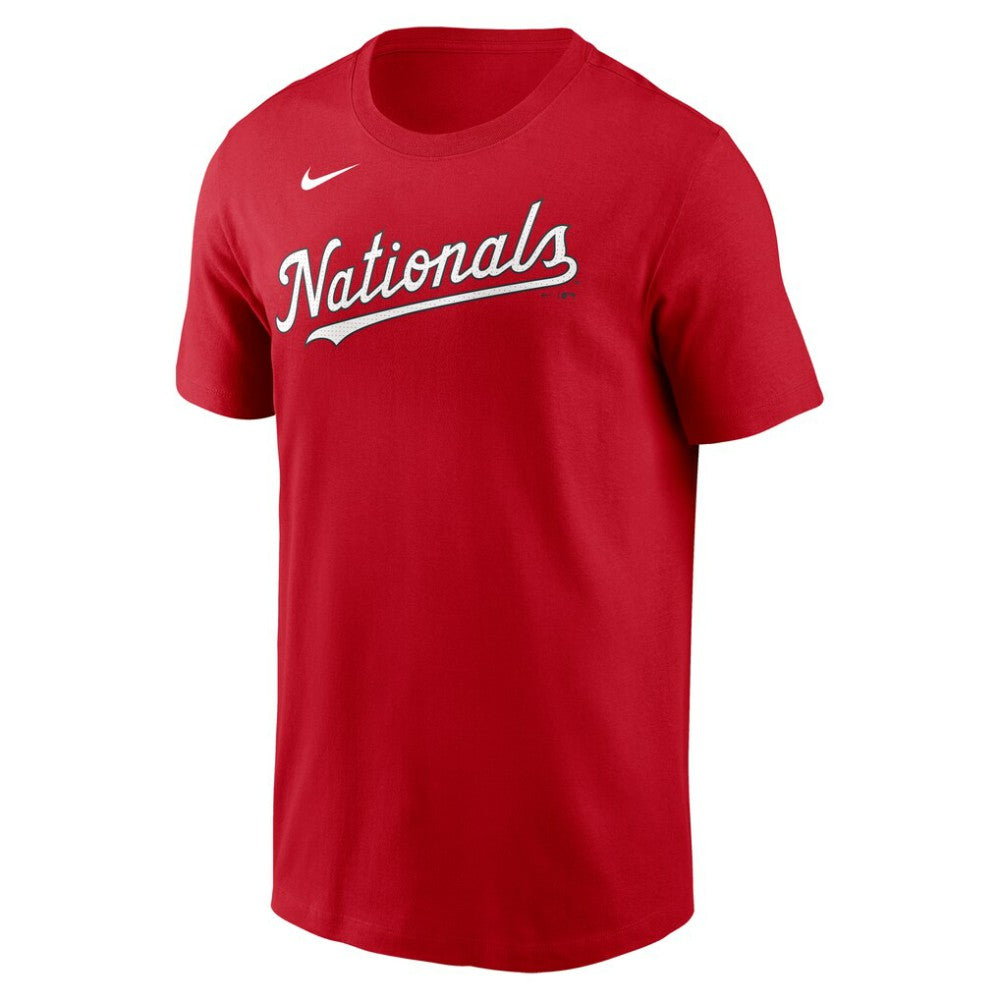 Dylan Crews Washington Nationals Nike Fuse Name & Number T-Shirt - Red T-shirts