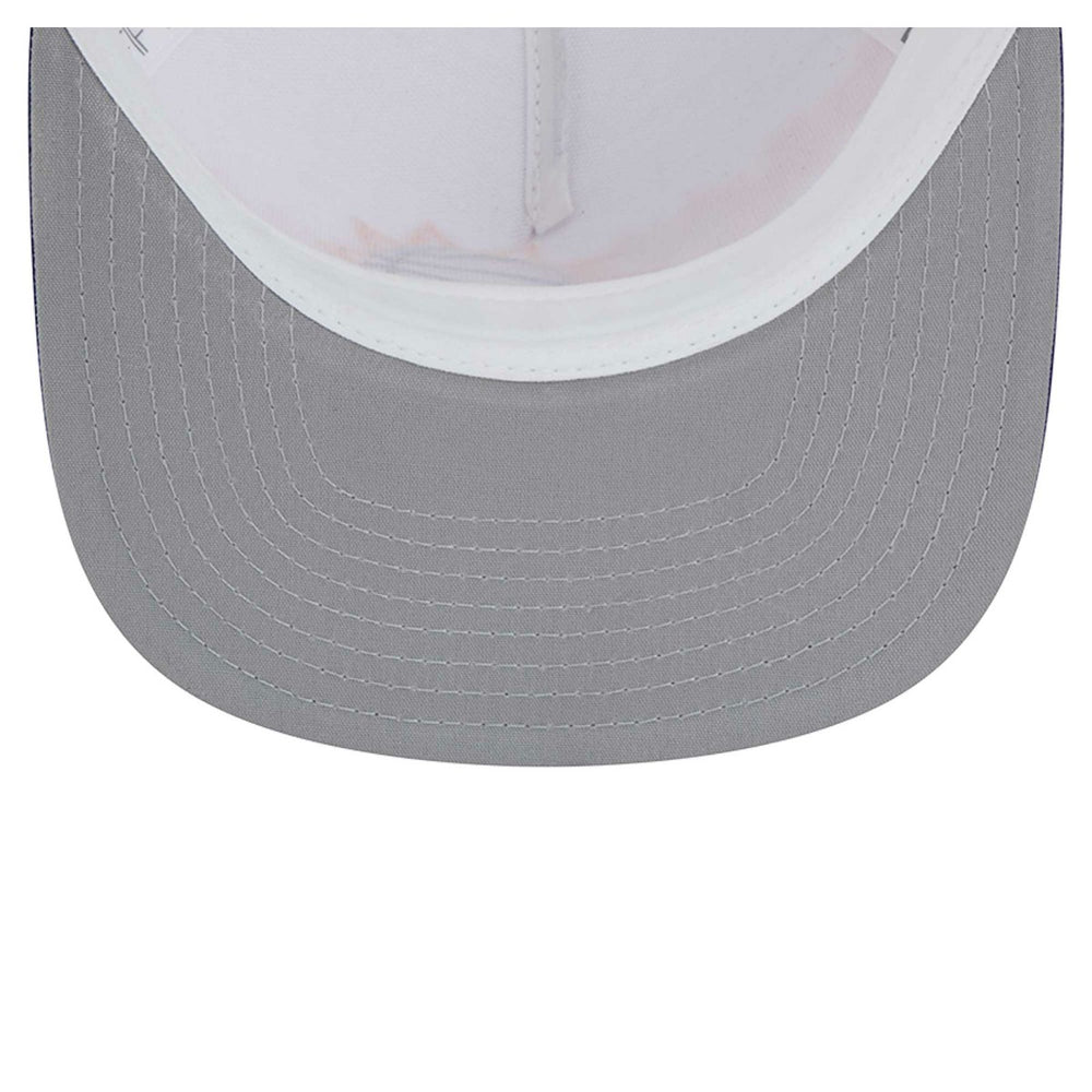 Phoenix Suns Dip-Dye 9FIFTY A-Frame Trucker Snapback Hat White/Purple