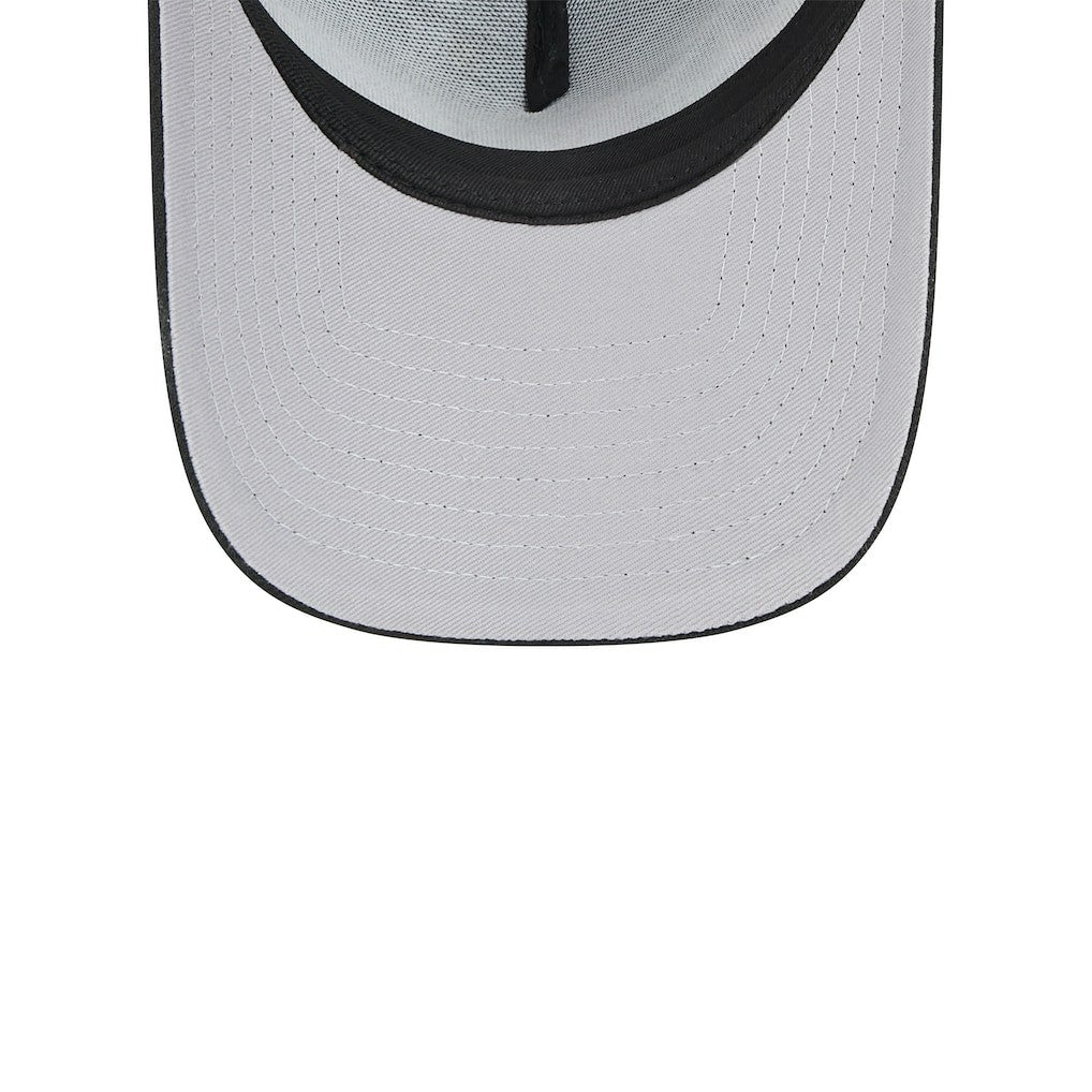 Jacksonville Jaguars New Era Women's Peace & Love Trucker 9FORTY Adjustable Hat Black
