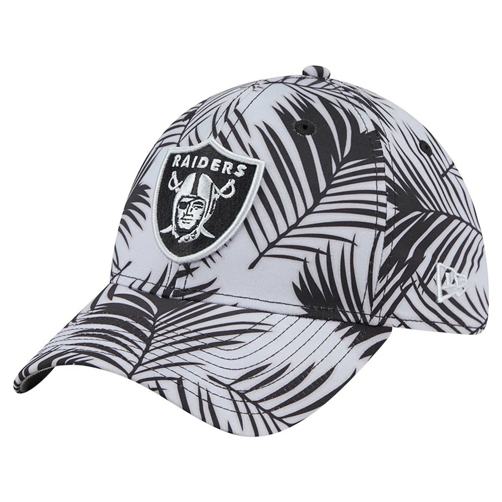 Las Vegas Raiders New Era Palms 39THIRTY Flex Hat Gray