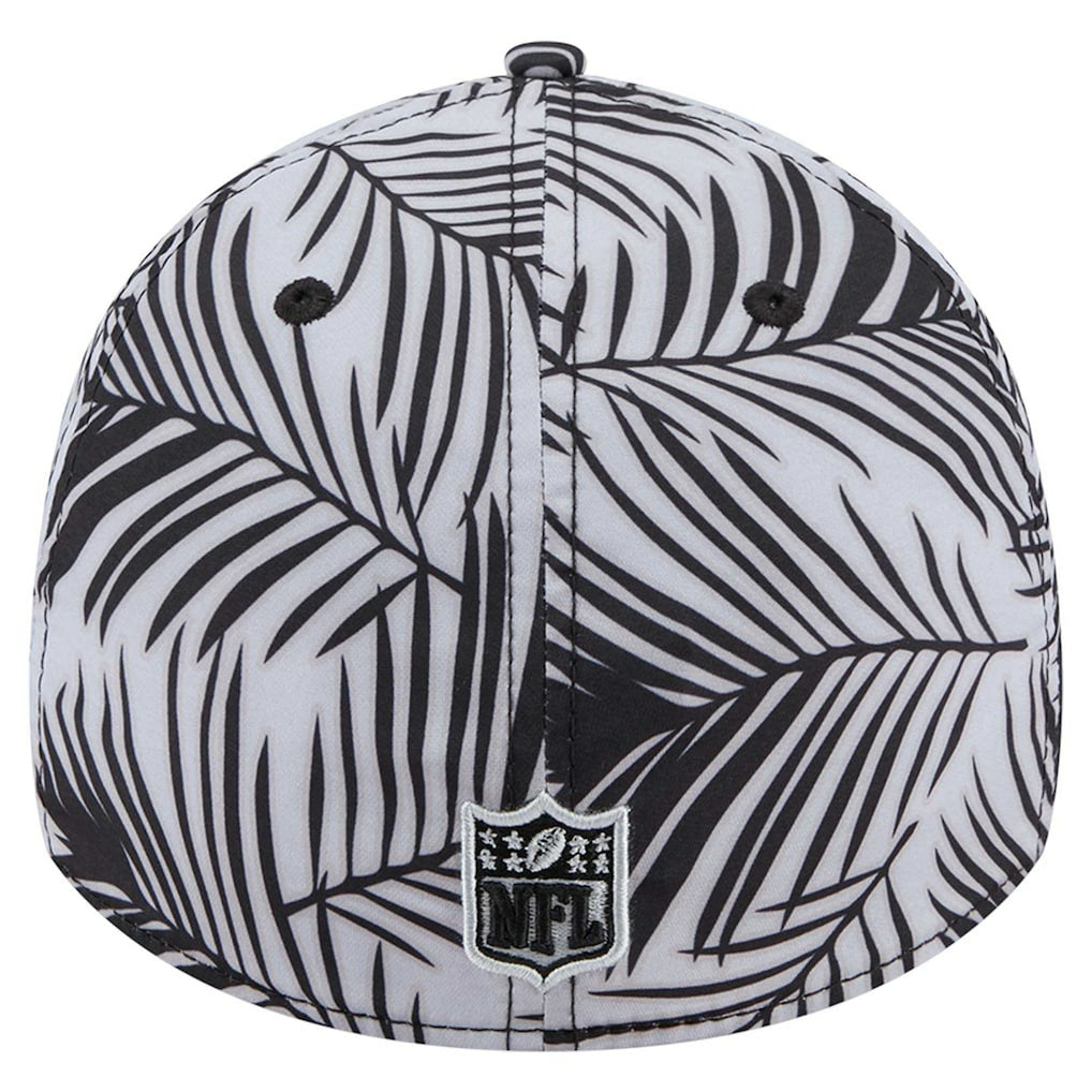 Las Vegas Raiders New Era Palms 39THIRTY Flex Hat Gray