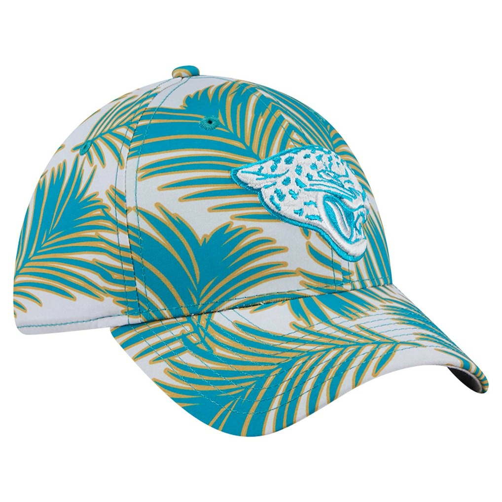 Jacksonville Jaguars New Era Palms 39THIRTY Flex Hat Gray