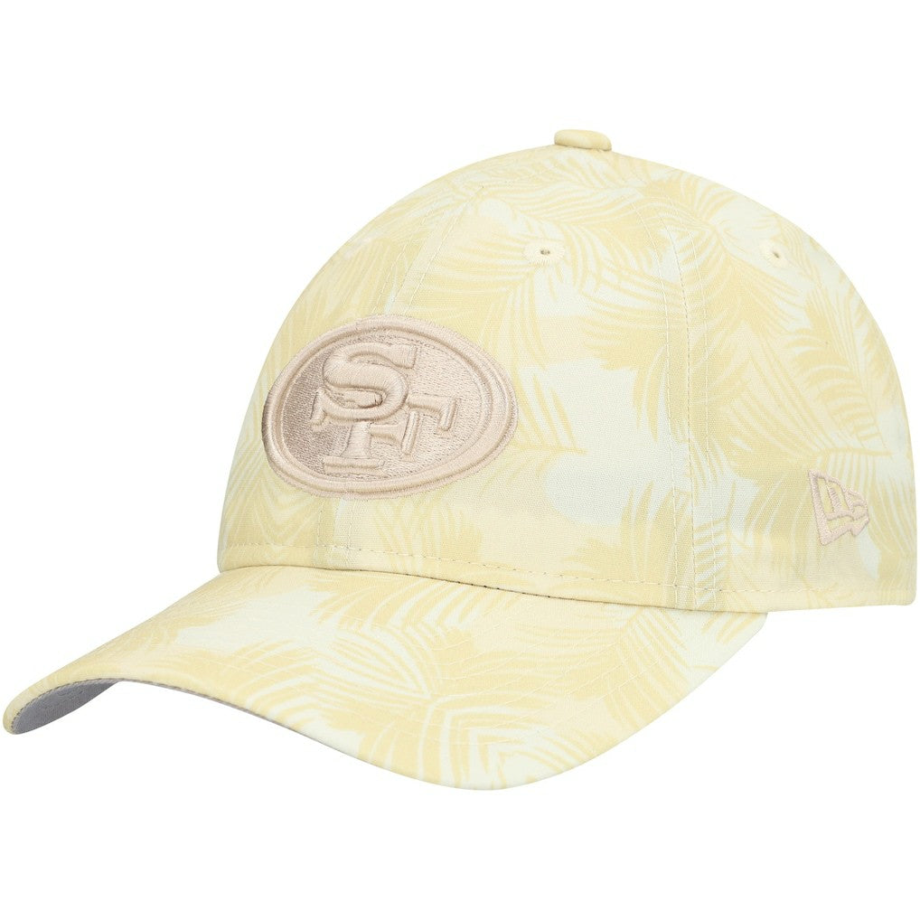 San Francisco 49ers New Era Women's Frond 9TWENTY Adjustable Hat Cream