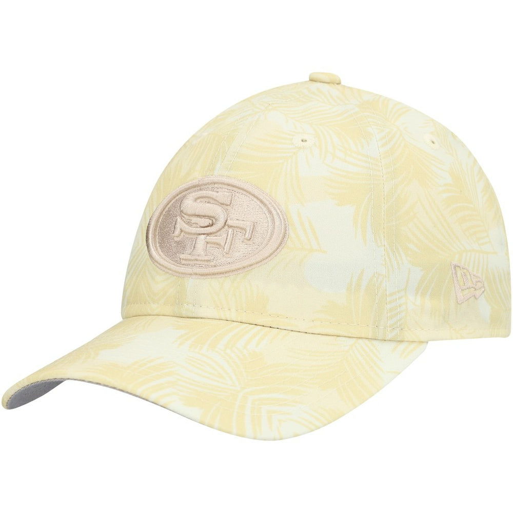 San Francisco 49ers New Era Women's Frond 9TWENTY Adjustable Hat Cream
