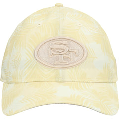San Francisco 49ers New Era Women's Frond 9TWENTY Adjustable Hat Cream