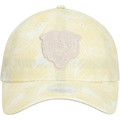 Chicago Bears New Era Women's Frond 9TWENTY Adjustable Hat Cream