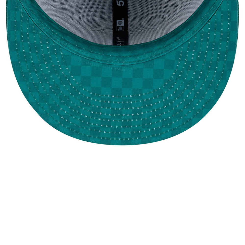 New York Jets New Era Checkered 59FIFTY Fitted Hat Green