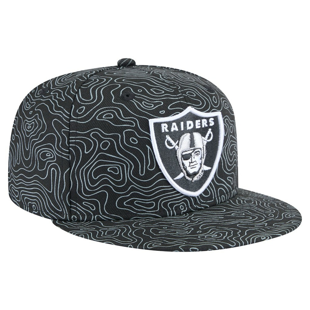 Las Vegas Raiders New Era Geo 59FIFTY Fitted Hat Black