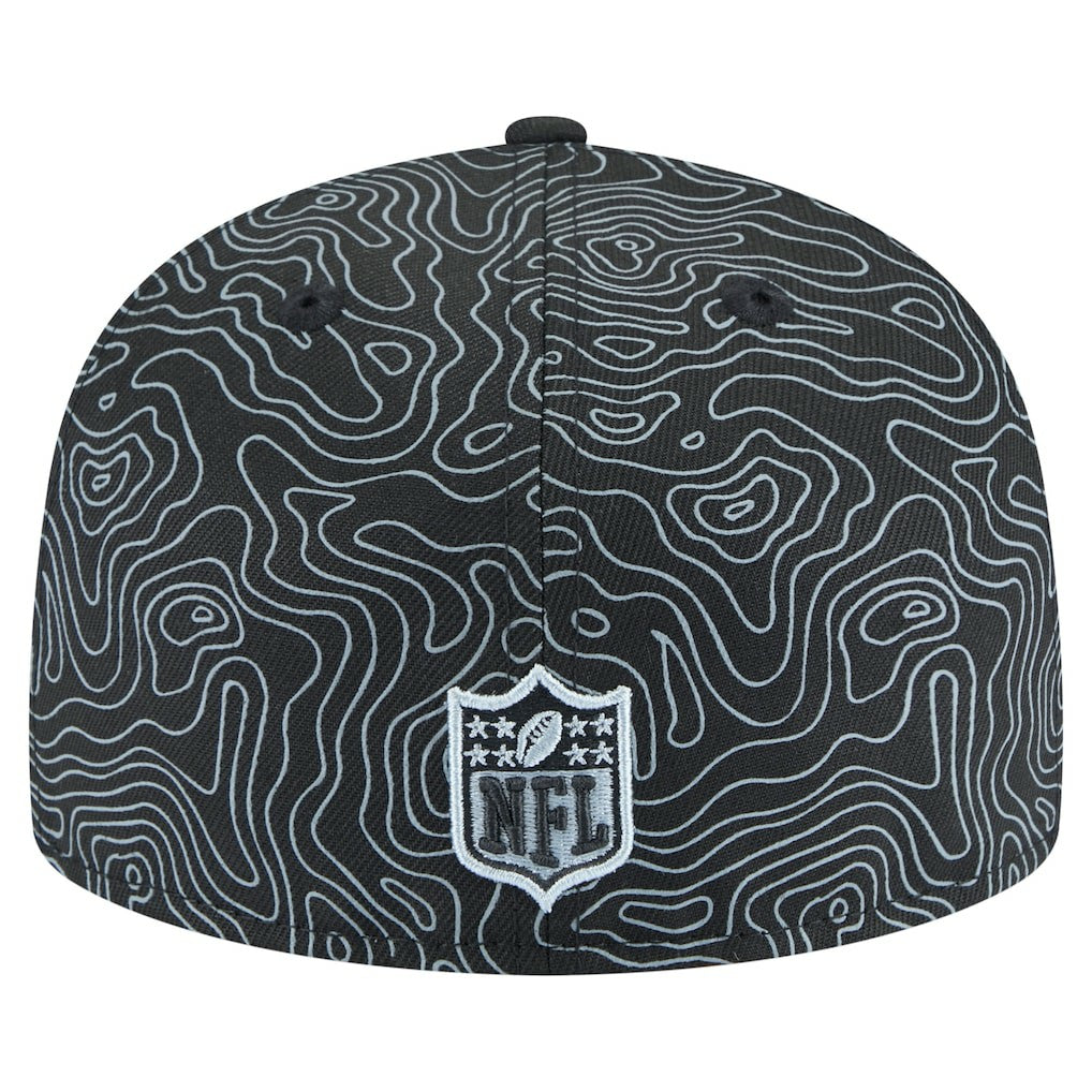 Las Vegas Raiders New Era Geo 59FIFTY Fitted Hat Black