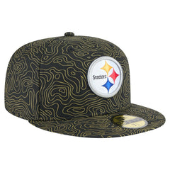 Pittsburgh Steelers New Era Geo 59FIFTY Fitted Hat Black
