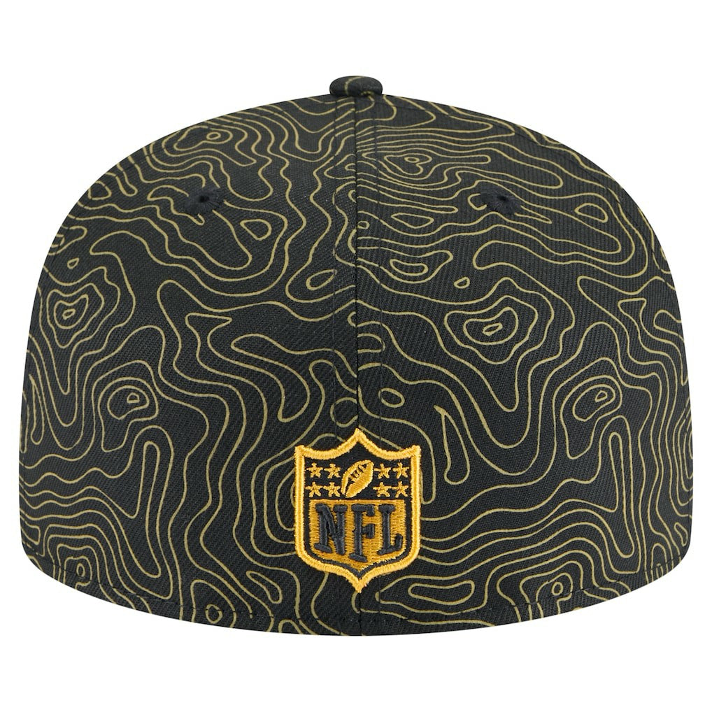 Pittsburgh Steelers New Era Geo 59FIFTY Fitted Hat Black