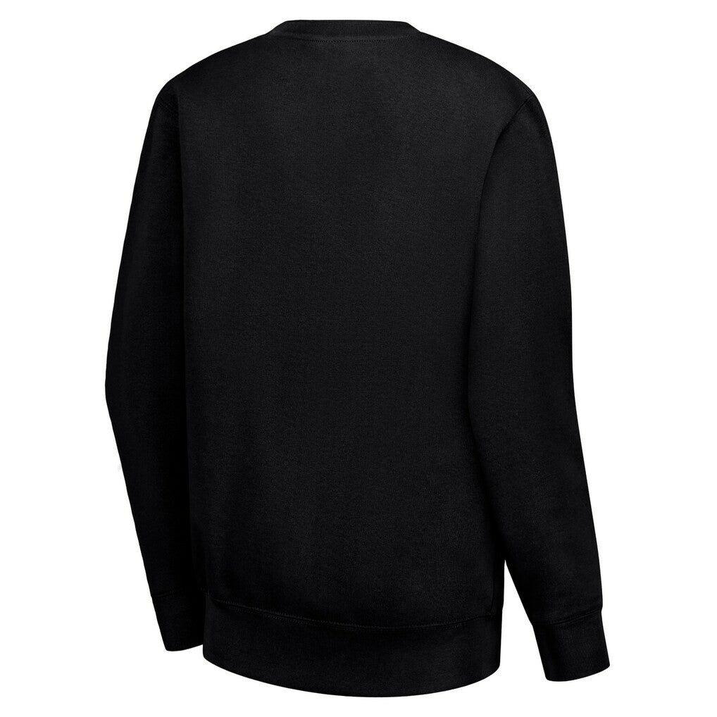Oklahoma City Thunder G-III 4Her by Carl Banks Women's Heart Graphic Fleece Pullover Sweatshirt Black