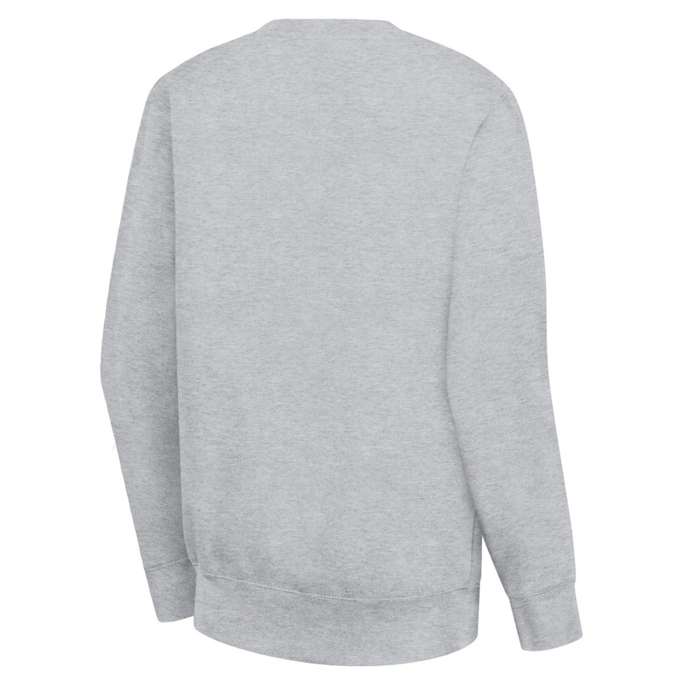 Memphis Grizzlies G-III 4Her by Carl Banks Women's Heart Graphic Fleece Pullover Sweatshirt Heather Gray
