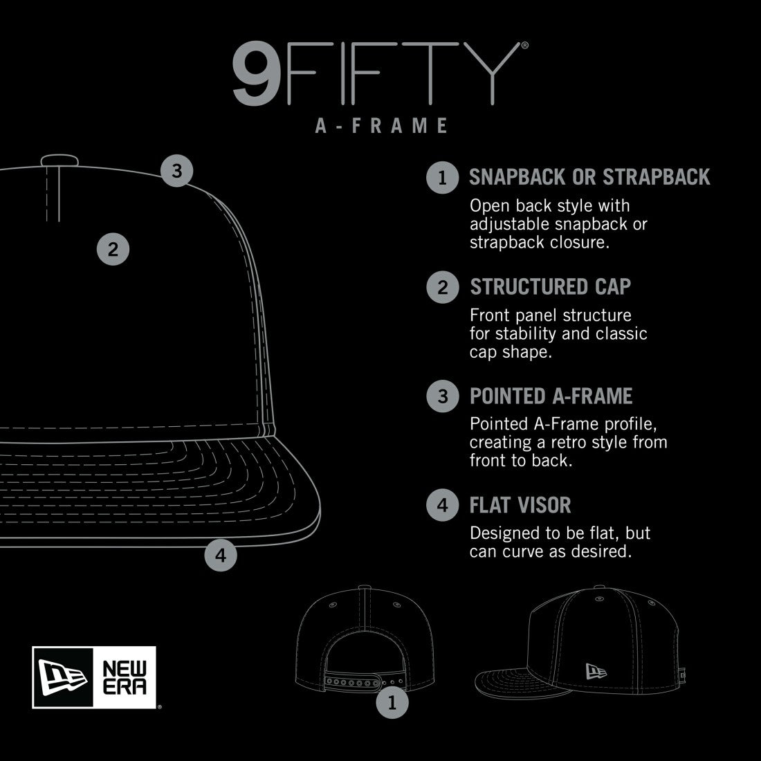 New York Jets New Era Striped A-Frame 9FIFTY Adjustable Trucker Snapback Hat White/Green