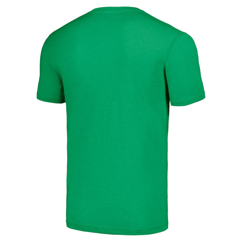 New York Jets Homage Unisex Helmet Tri-Blend T-Shirt Green