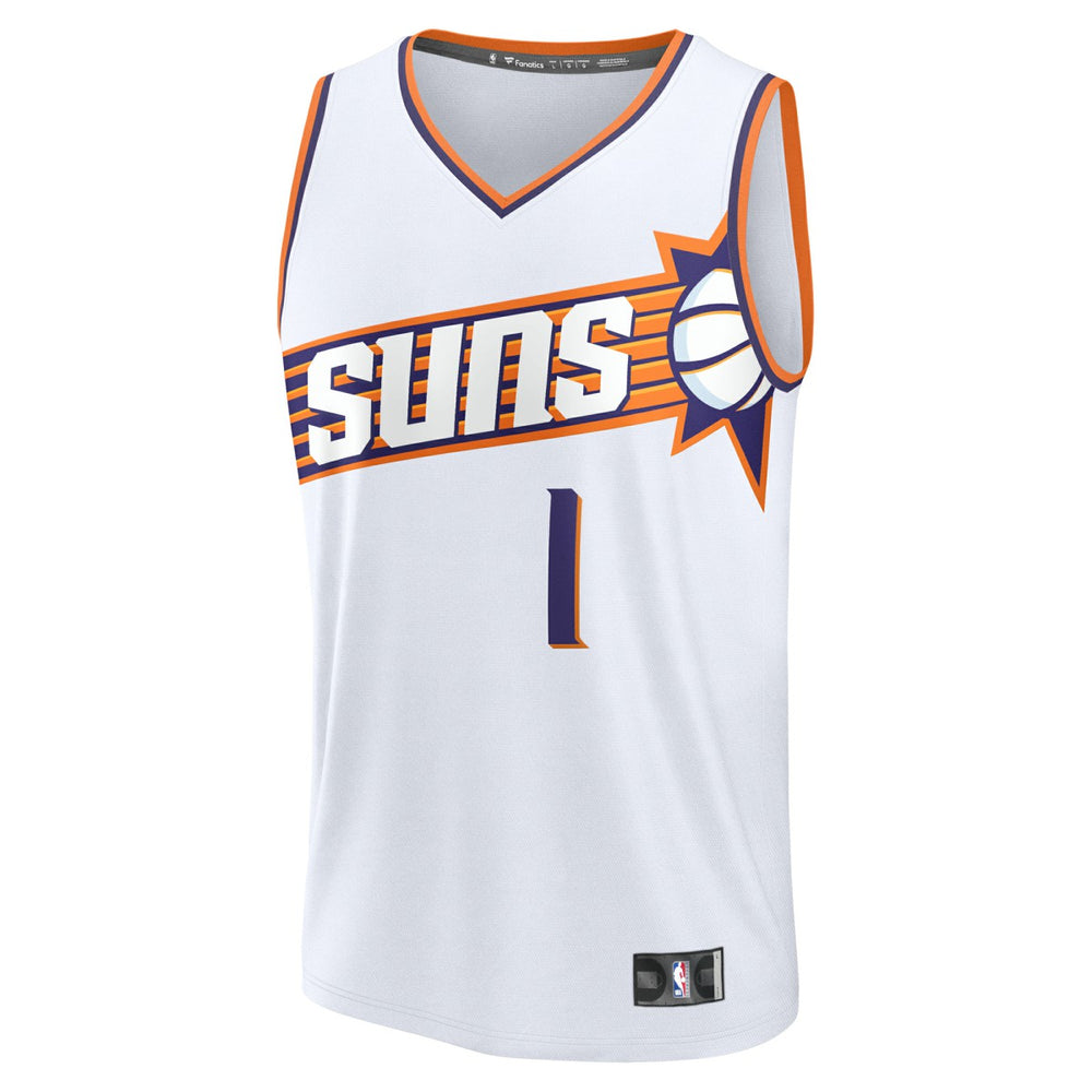 Devin Booker Phoenix Suns Youth Fast Break Replica Player Jersey Association Edition White