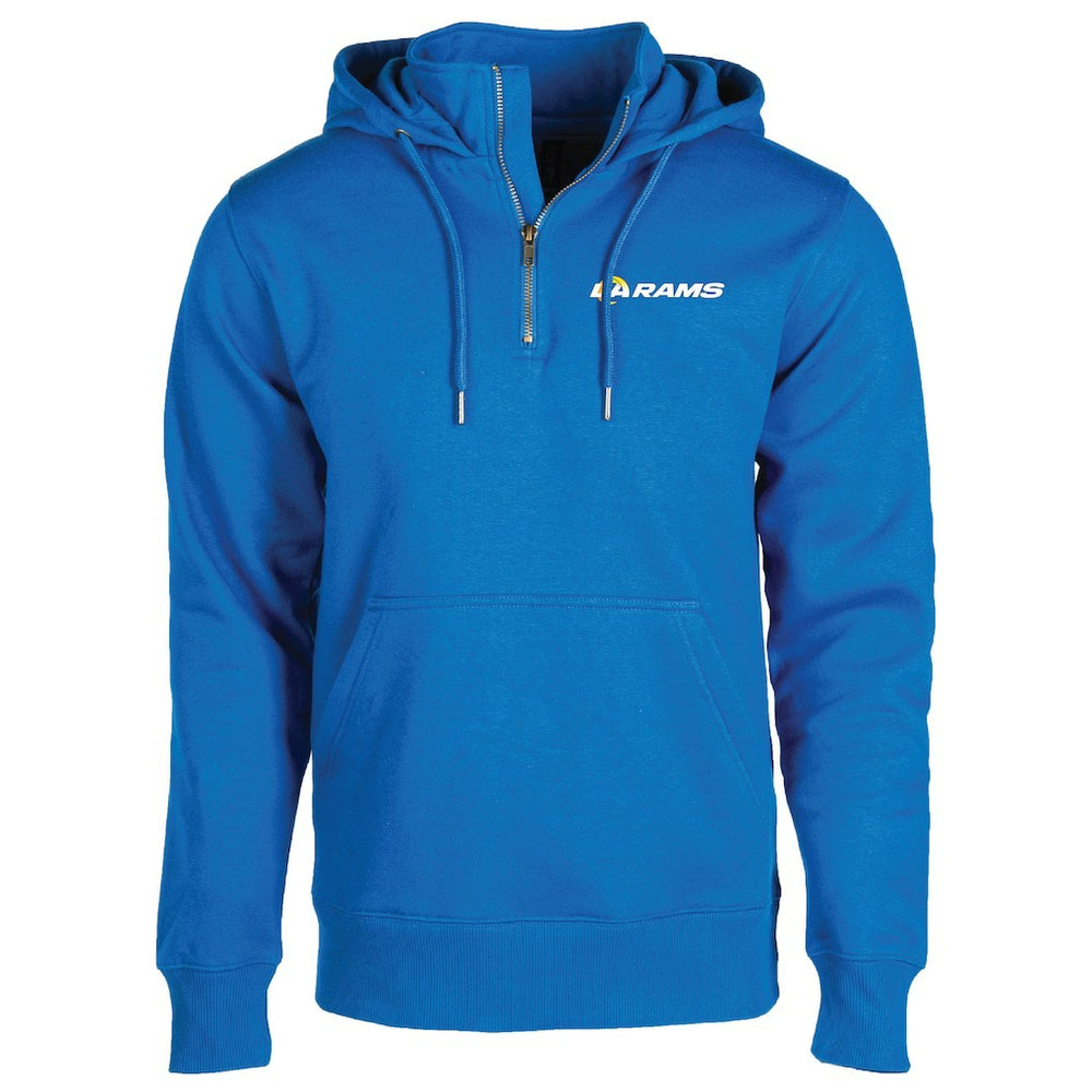 Los Angeles Rams Dunbrooke Unisex Defender Quarter-Zip Hoodie Royal