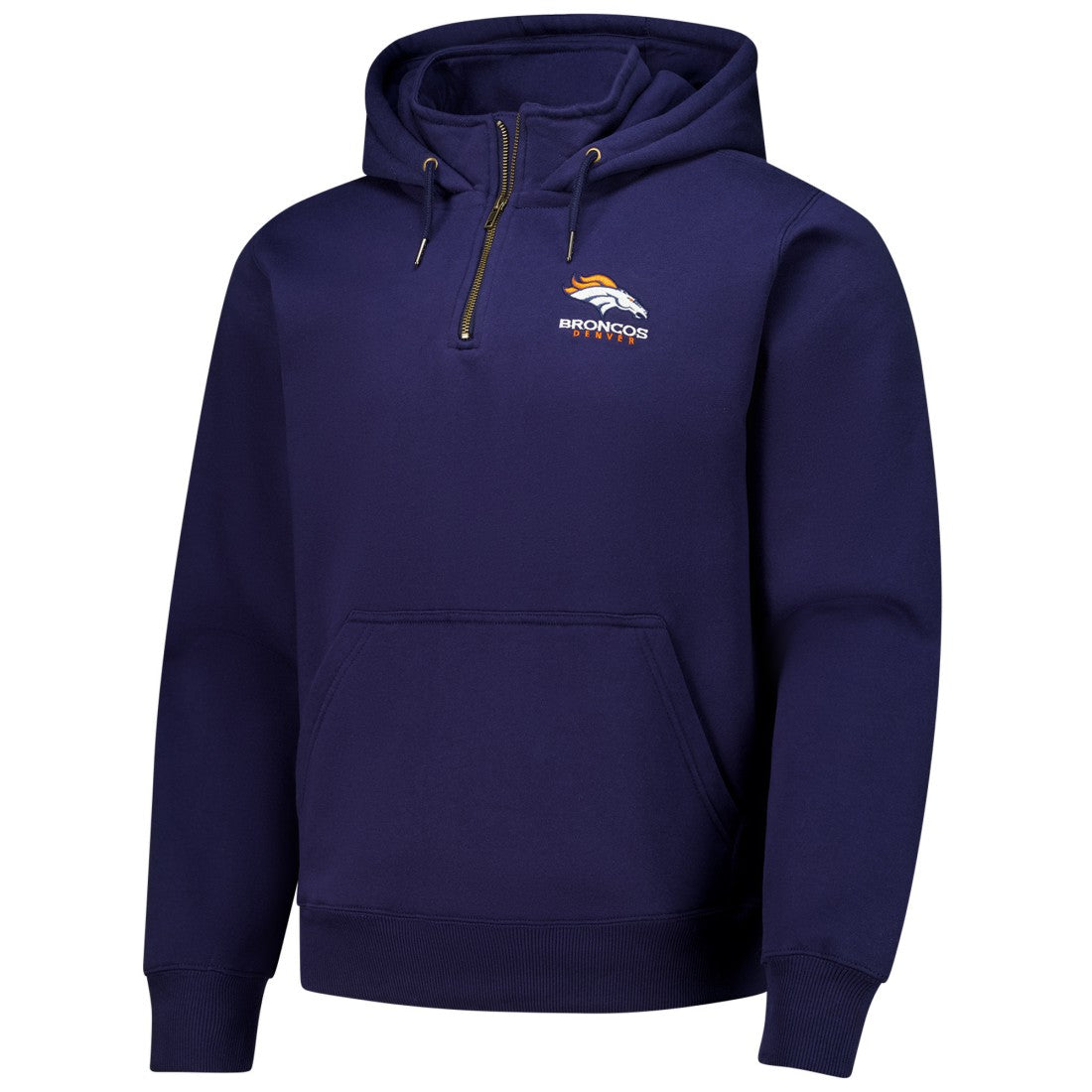 Denver Broncos Dunbrooke Unisex Defender Quarter-Zip Hoodie Navy