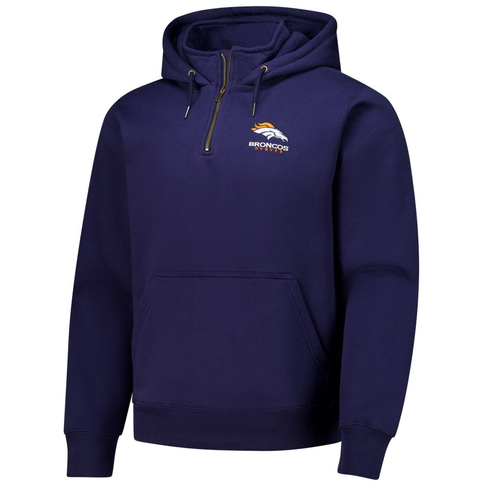 Denver Broncos Dunbrooke Unisex Defender Quarter-Zip Hoodie Navy