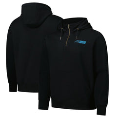 Carolina Panthers Dunbrooke Unisex Defender Quarter-Zip Hoodie Black