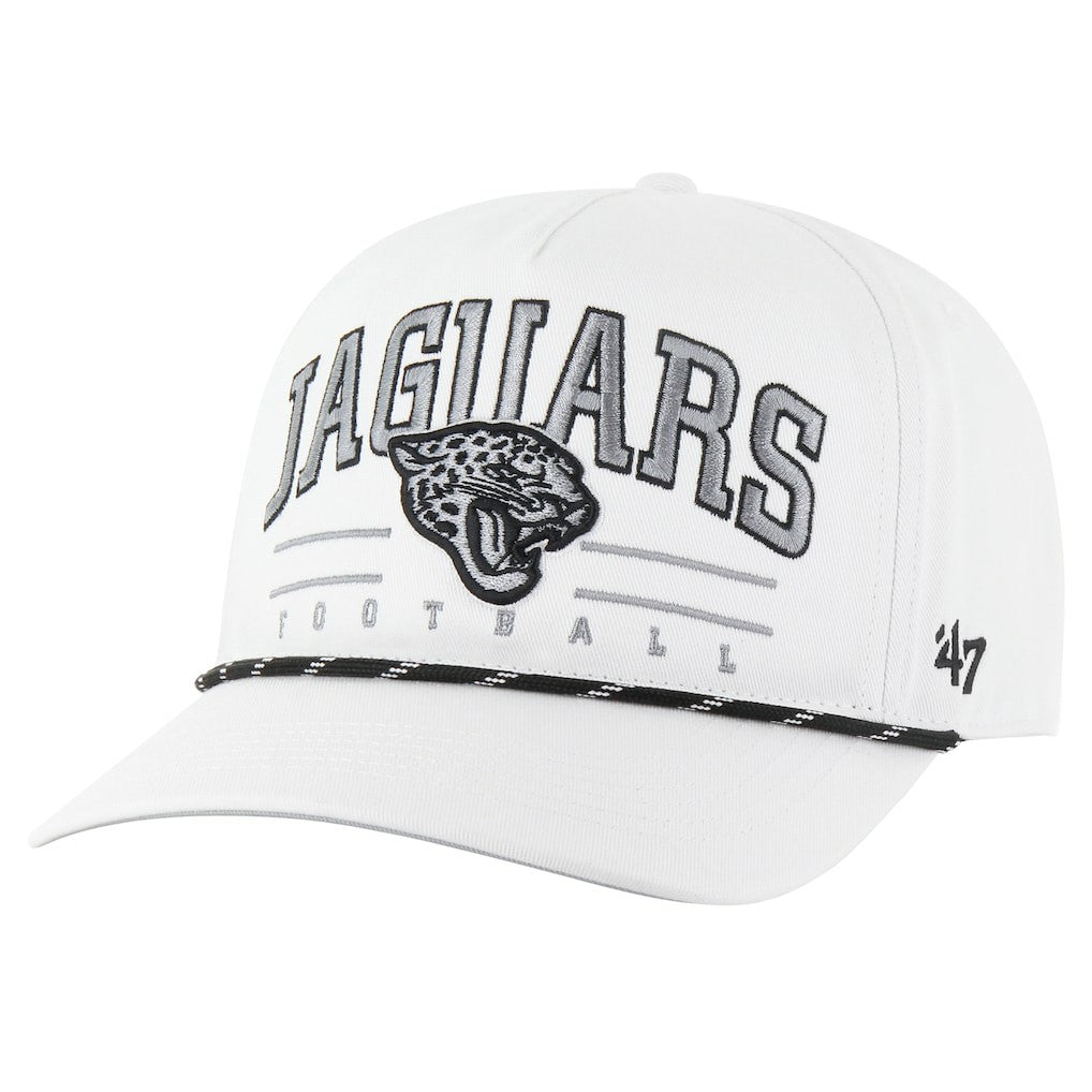 Jacksonville Jaguars '47 Roscoe Speckle Adjustable Hat White
