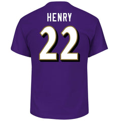 Derrick Henry Baltimore Ravens Big & Tall Player Name & Number T-Shirt Purple