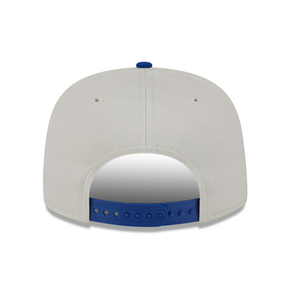 Atlanta Braves New Era Iron Golfer Snapback Hat - Cream Hats