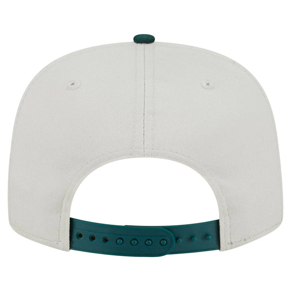 Athletics New Era Iron Golfer Snapback Hat - Cream Hats