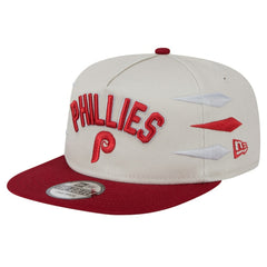 Philadelphia Phillies New Era Iron Golfer Snapback Hat - Cream Hats