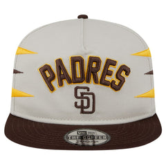 San Diego Padres New Era Iron Golfer Snapback Hat - Cream Hats