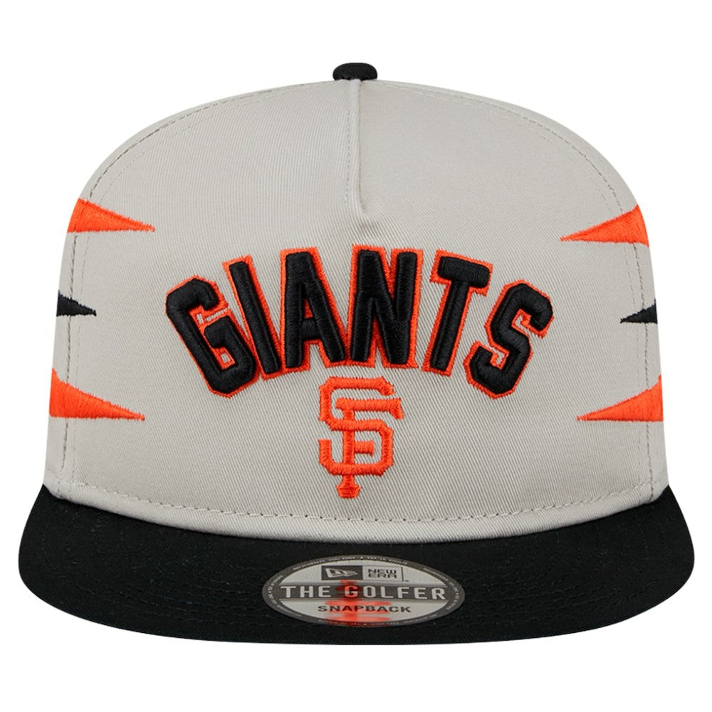 San Francisco Giants New Era Iron Golfer Snapback Hat - Cream Hats