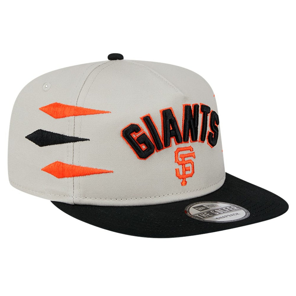 San Francisco Giants New Era Iron Golfer Snapback Hat - Cream Hats