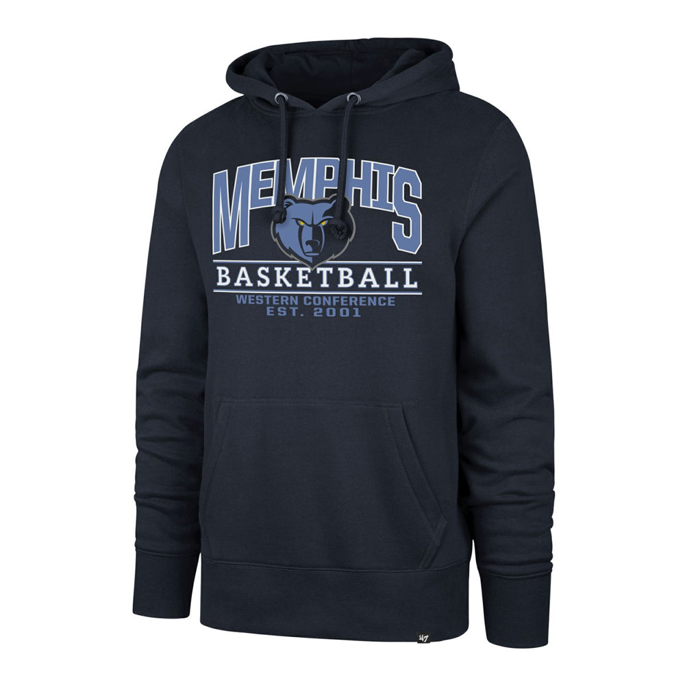 Memphis Grizzlies '47 Unisex Good Call Headline Pullover Hoodie Navy