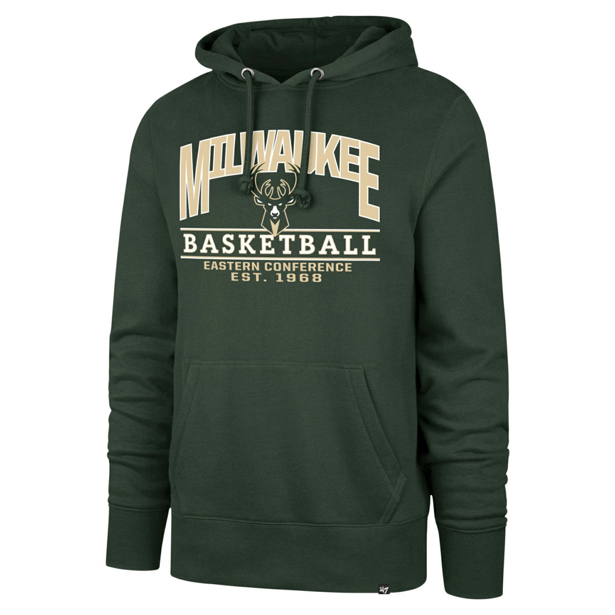 Milwaukee Bucks '47 Unisex Good Call Headline Pullover Hoodie Hunter Green
