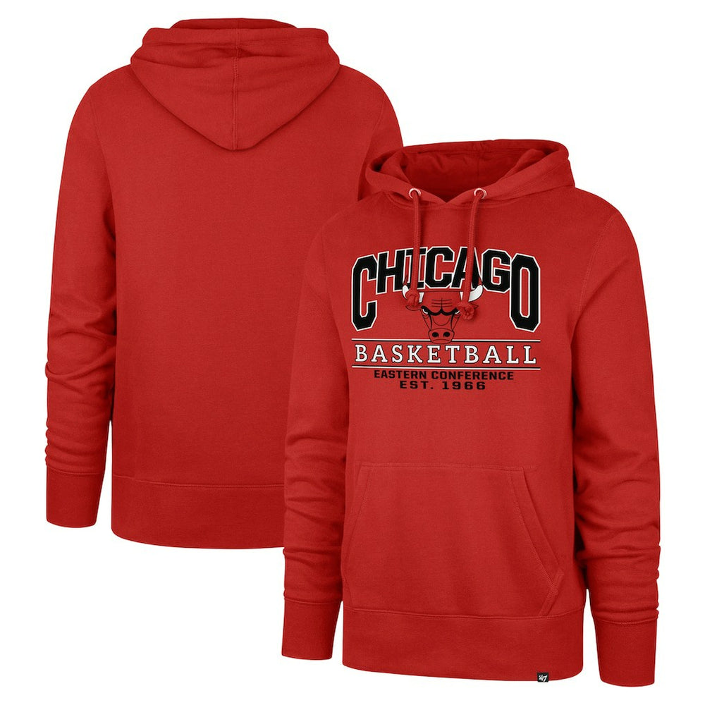 Chicago Bulls '47 Unisex Good Call Headline Pullover Hoodie Red